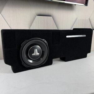 2015-2023 Ford F-150/F-250 Behind-Seat PR Single 10″ Enclosure, Loaded with JL Audio 10TW3
