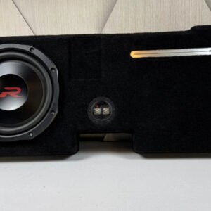 2015-2023 Ford F-150/F-250 Behind-Seat Single 10″ Enclosure, Loaded with Alpine RSW10