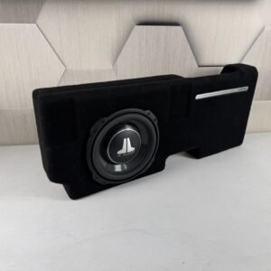 2015-2023 Ford F-150/F-250 Behind-Seat Single 10″ Enclosure, Loaded with JL Audio 10TW3