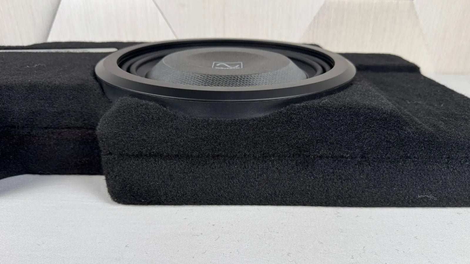 2024-2026 Ford F-150/F-250/F-350 Behind-Seat Single 12″ Enclosure, Loaded with Wavtech thinPRO12 2024-2026 Ford F-150/F-250/F-350 Behind-Seat Single 12″ Enclosure, Loaded with Wavtech thinPRO12