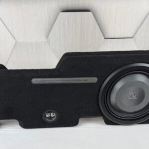 2024-2026 Ford F-150/F-250/F-350 Behind-Seat Single 12″ Enclosure, Loaded with Wavtech thinPRO12