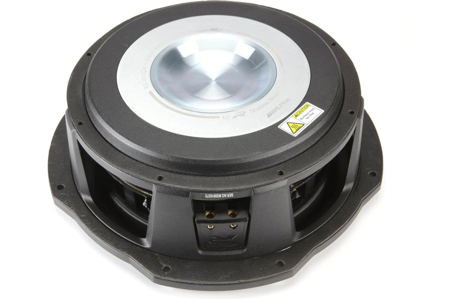 Alpine RS-W10 R-Series Shallow 10 inch Subwoofer Dual 2 or 4 Ohm Alpine RS-W10 R-Series Shallow 10 inch Subwoofer Dual 2 or 4 Ohm