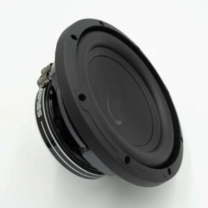 Audiomobile EVO 2408 8 inch Shallow Mount Subwoofer 3.6″ Mounting Depth
