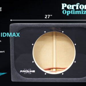 Image Dynamics IDMAX10 V4 Ported Wedge Enclosure, Single 10″