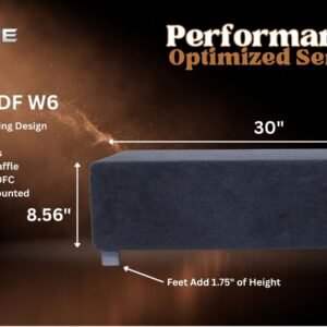 JL Audio 10W6v3 Sealed Down Fire Enclosure, Dual 10″