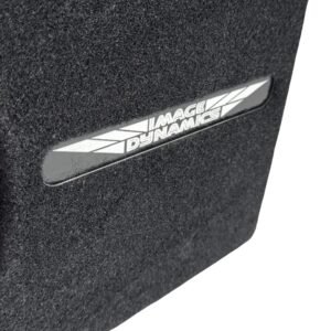 Single 12″ Sealed Subwoofer Enclosure, Loaded with Image Dynamics IDMAX 12