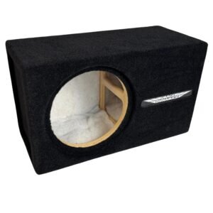 Single 12″ Sealed Subwoofer Enclosure, Loaded with Image Dynamics IDMAX 12