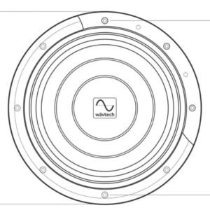 Wavtech thinPRO12 Shallow-Mount 12 inch Subwoofer